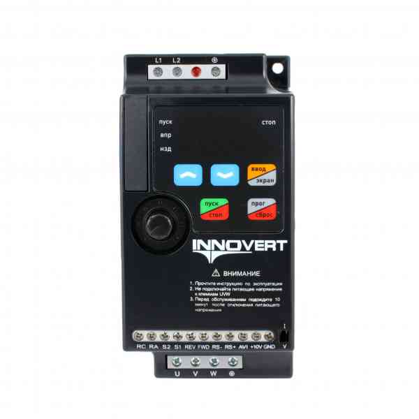 Преобразователь частоты INNOVERT ISD mini plus ISD551M21E, 0,55кВт, 220В, 3.5 А Преобразователь частоты INNOVERT ISD mini plus ISD551M21E, 0,55кВт, 220В, 3.5 А