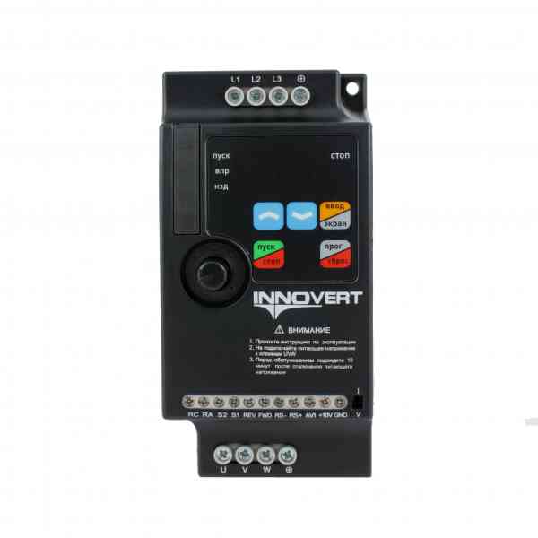 Преобразователь частоты INNOVERT ISD mini plus ISD551M43E, 0,55кВт, 380В, 2.0 А Преобразователь частоты INNOVERT ISD mini plus ISD551M43E, 0,55кВт, 380В, 2.0 А