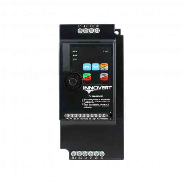 Преобразователь частоты INNOVERT VENT IVD552B43E, 5,5кВт, 380В, 12,5А Преобразователь частоты INNOVERT VENT IVD552B43E, 5,5кВт, 380В, 12,5А