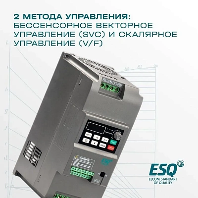 Преобразователь частоты ESQ-230-4T-11K 11кВт, 380В Преобразователь частоты ESQ-230-4T-11K 11кВт, 380В